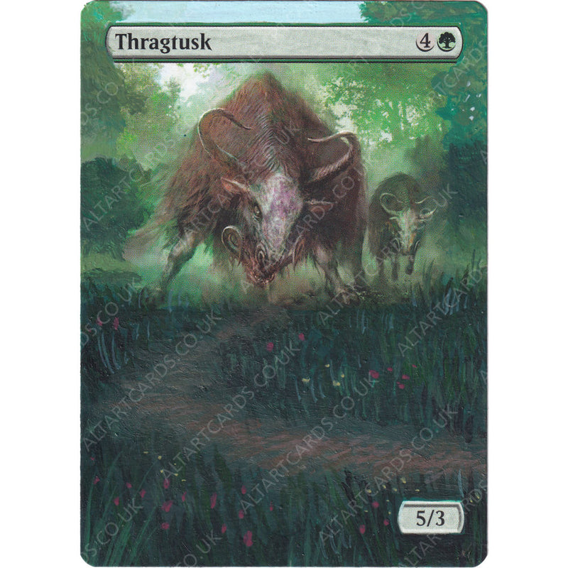 Altered Art - Thragtusk