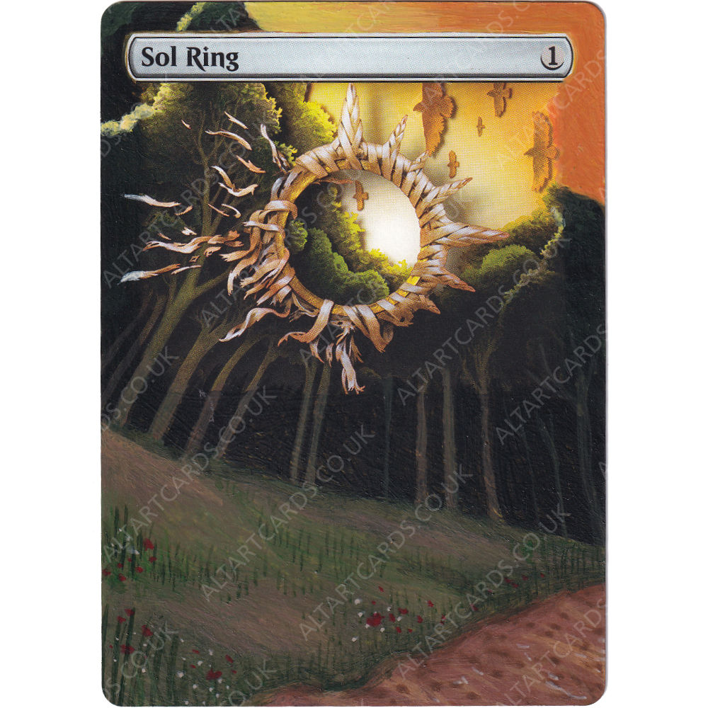 Altered Art - Sol Ring