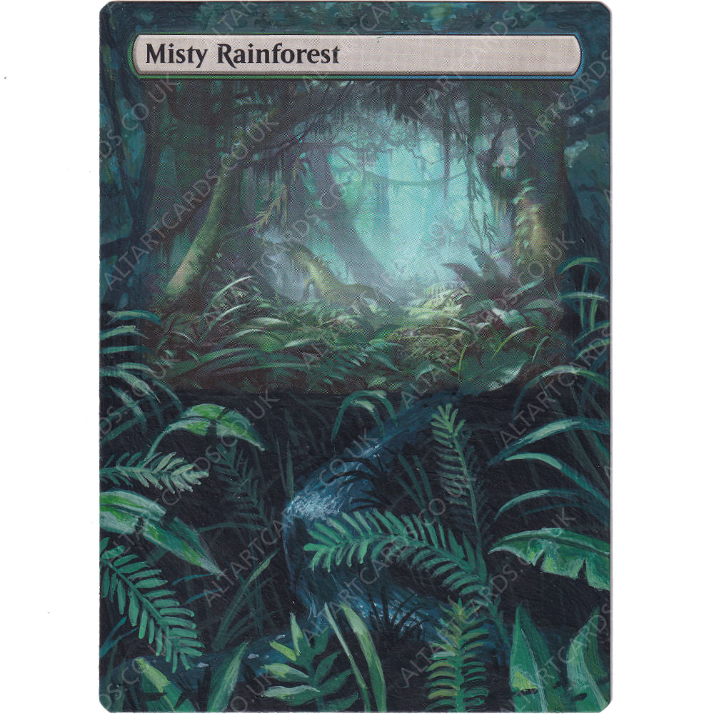Altered Art - Misty Rainforest
