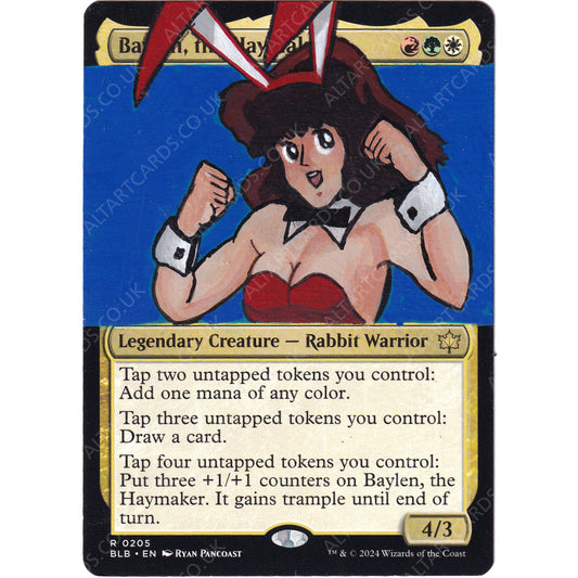 Altered Art - Baylen, the Haymaker