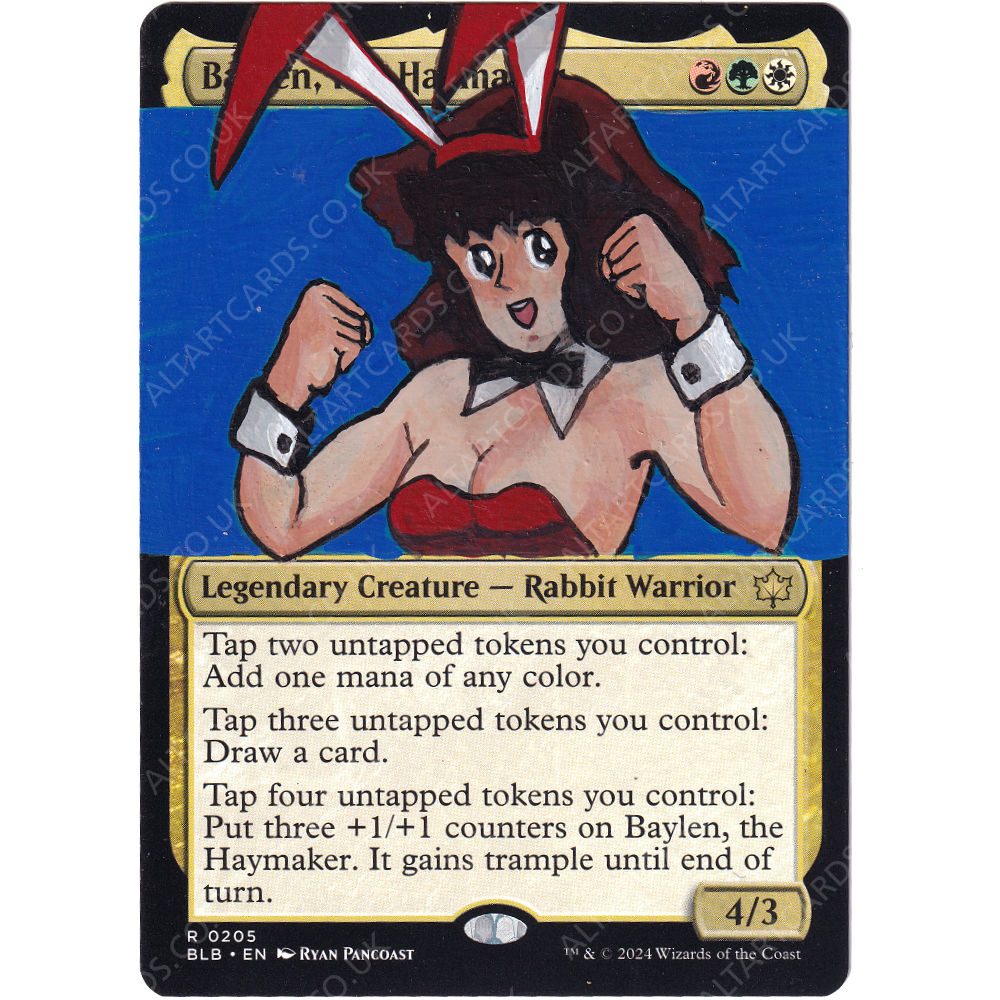 Altered Art - Baylen, the Haymaker