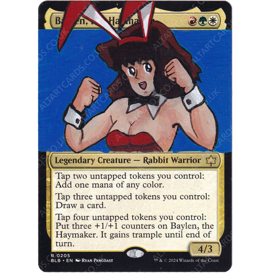 Altered Art - Baylen, the Haymaker