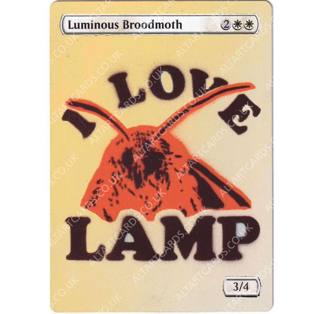 Altered Art - Luminous Broodmoth