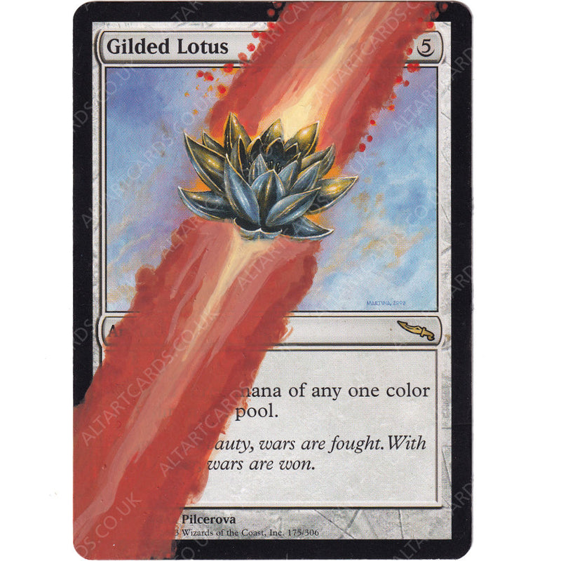 Altered Art - Gilded Lotus