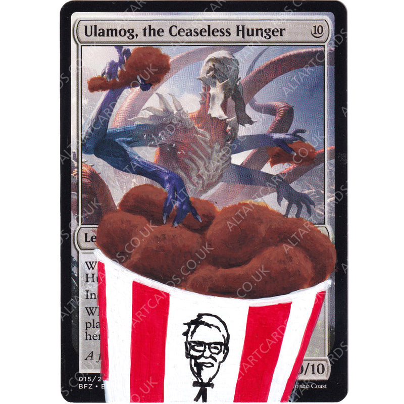 Altered Art - Ulamog, the Ceaseless Hunger