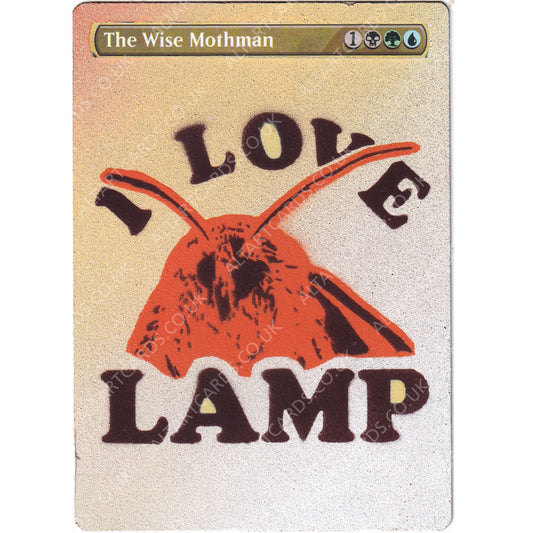 Altered Art - The Wise Mothman