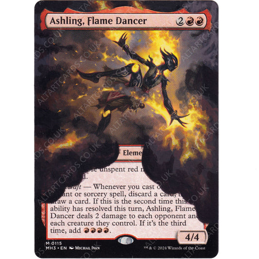 Altered Art - Ashling, Flame Dancer