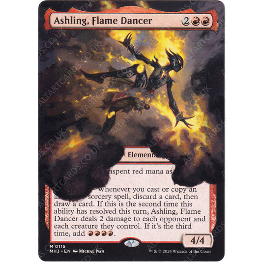 Altered Art - Ashling, Flame Dancer