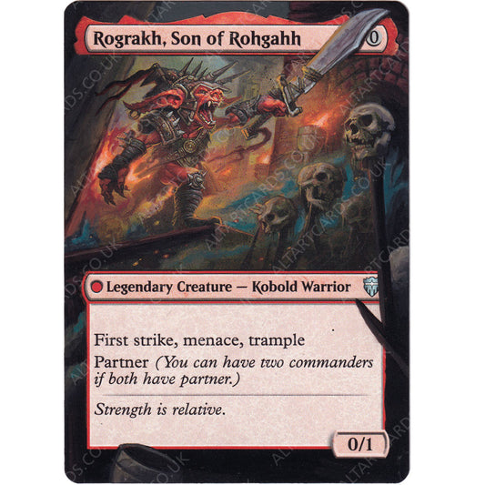 Altered Art - Rograkh, Son of Rohgahh (Commission)