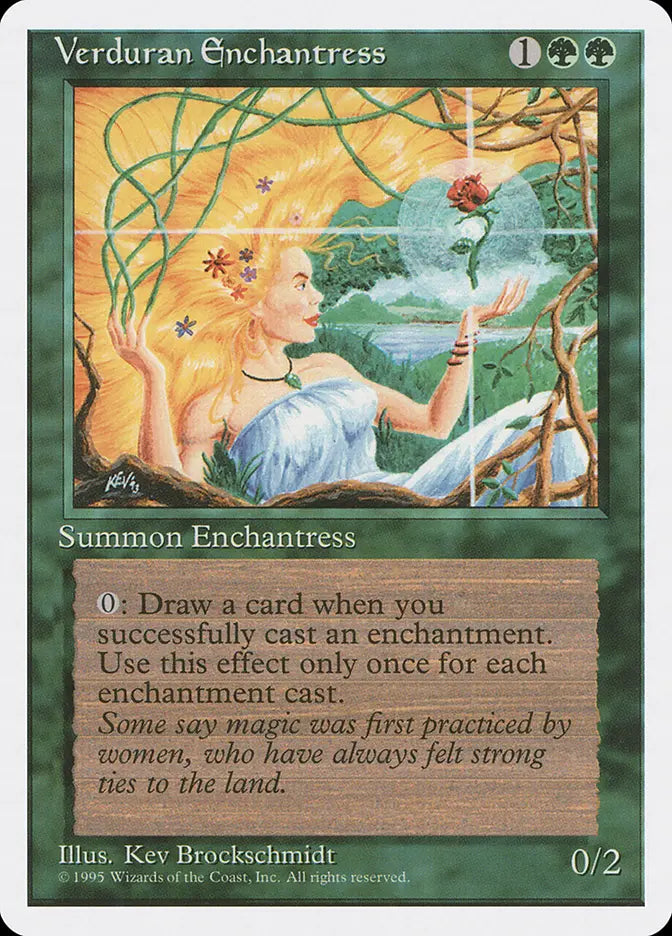 Altered Art - Verduran Enchantress