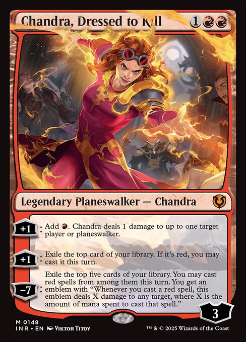 Altered Art - Chandra, Dressed to Kill