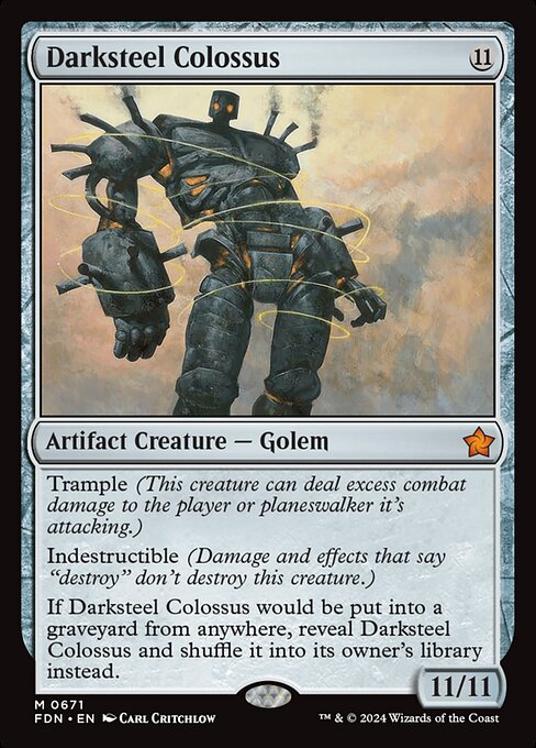 Altered Art - Darksteel Colossus