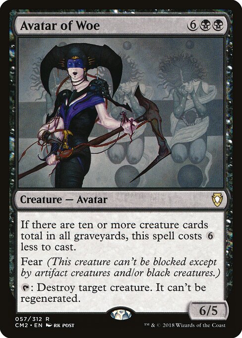 Altered Art - Avatar of Woe