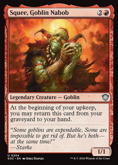 Altered Art - Squee, Goblin Nabob
