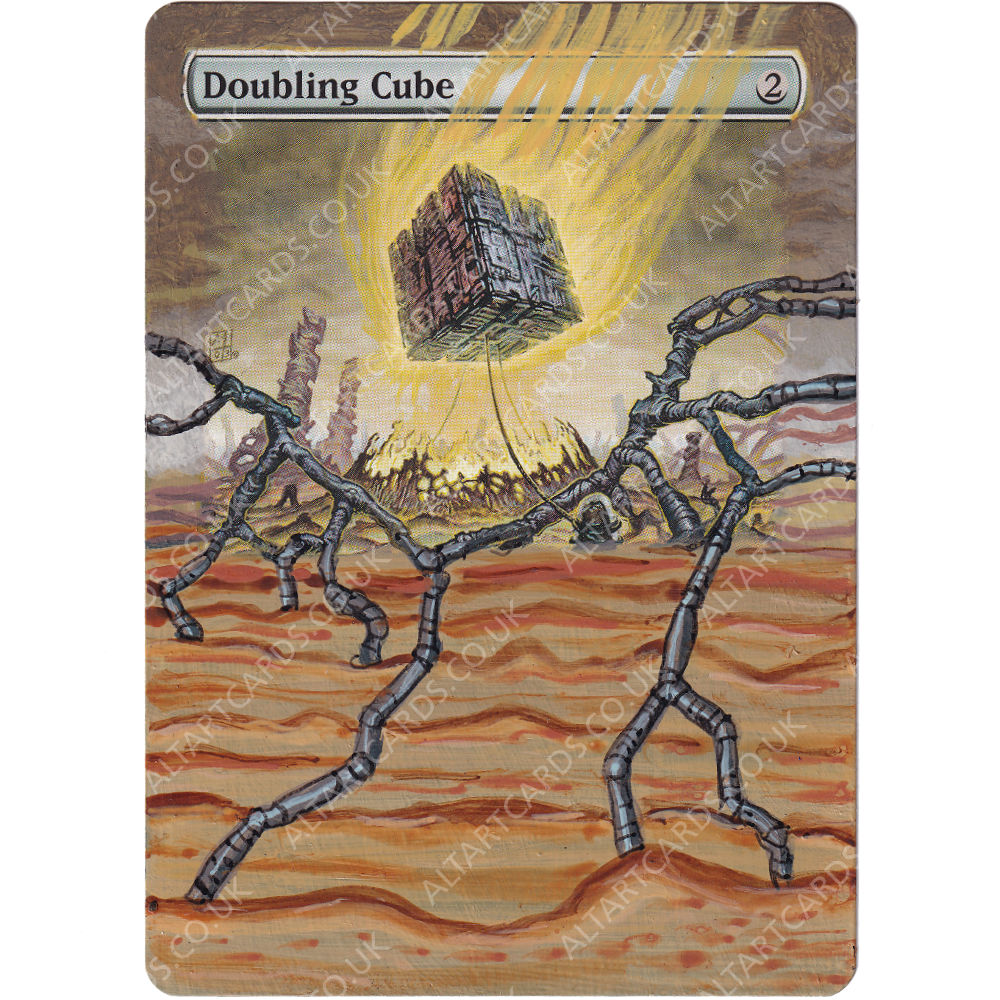 Altered Art - Doubling Cube
