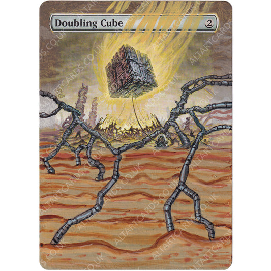 Altered Art - Doubling Cube