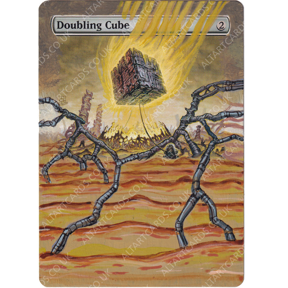 Altered Art - Doubling Cube