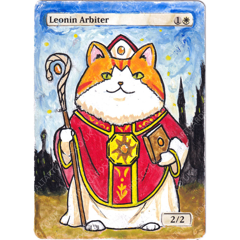 Altered Art - Leonin Arbiter