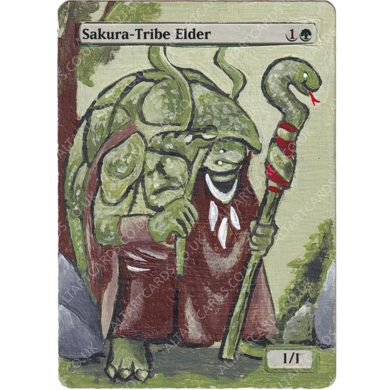 Altered Art - Sakura-Tribe Elder