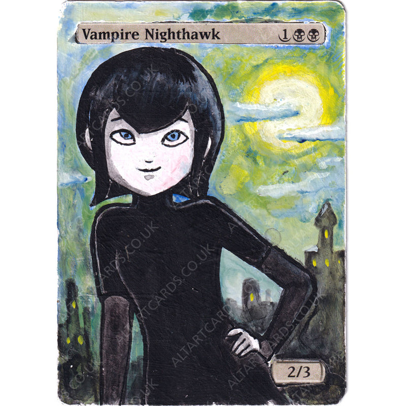 Altered Art - Vampire Nighthawk