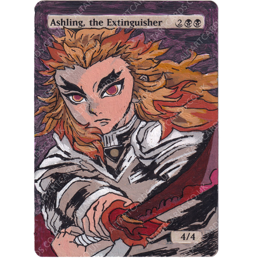 Altered Art - Ashling, the Extinguisher