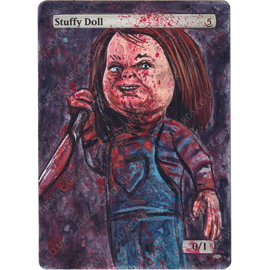 Altered Art - Stuffy Doll