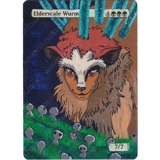 Altered Art - Elderscale Wurm