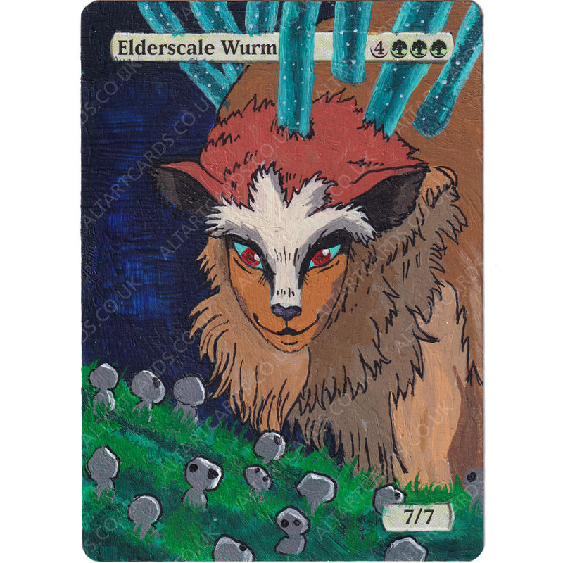 Altered Art - Elderscale Wurm
