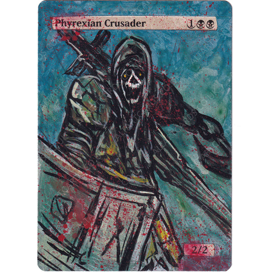 Altered Art - Phyrexian Crusader