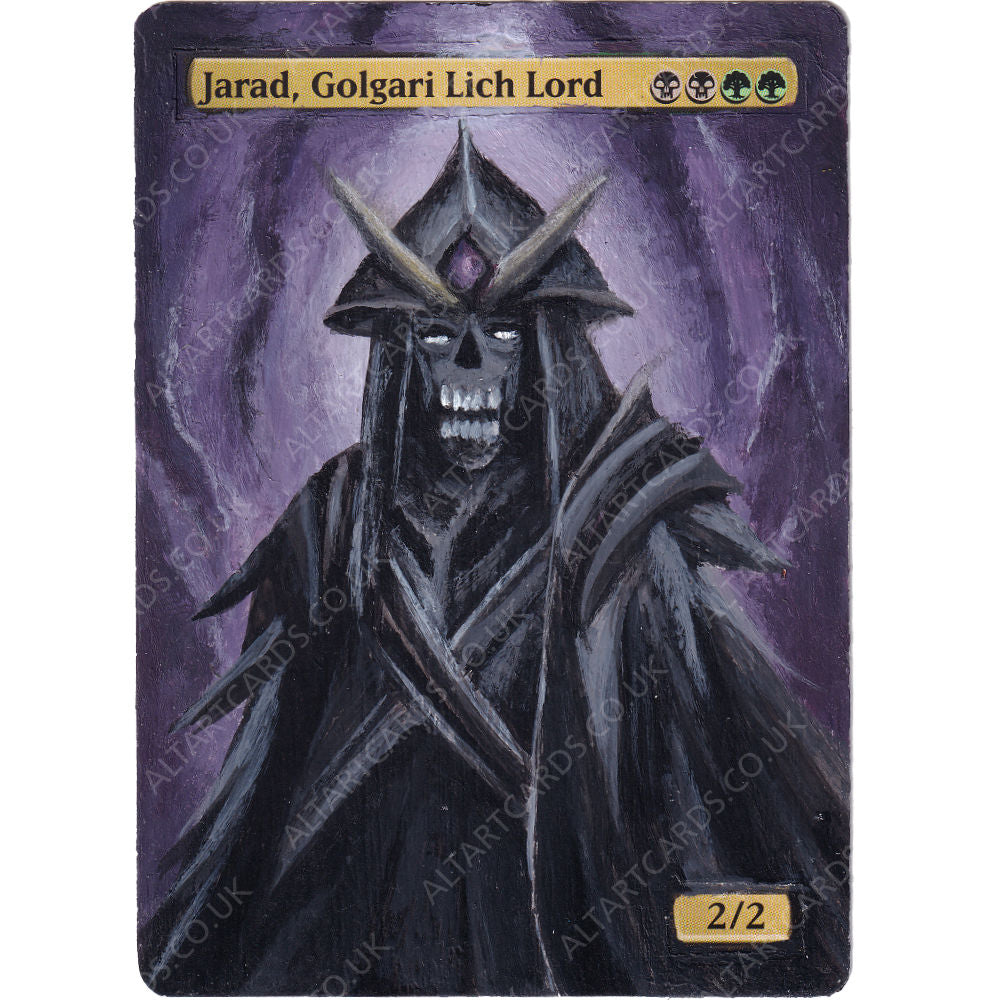Altered Art - Jarad, Golgari Lich Lord