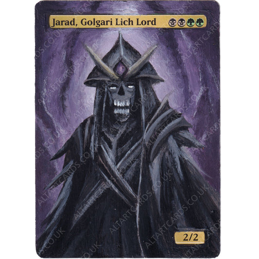 Altered Art - Jarad, Golgari Lich Lord