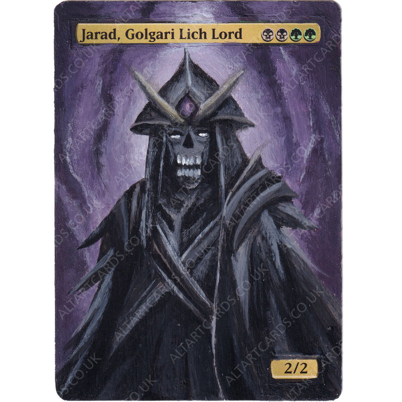 Altered Art - Jarad, Golgari Lich Lord