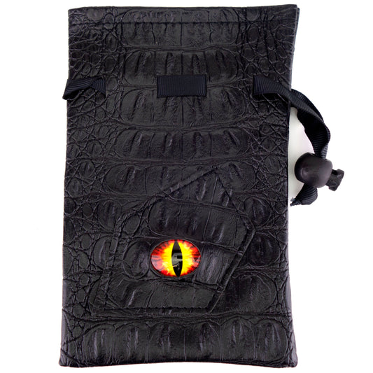 Demon Eye Dice Bag - Orange
