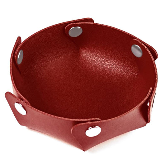 Small Folding Dice Tray - Red