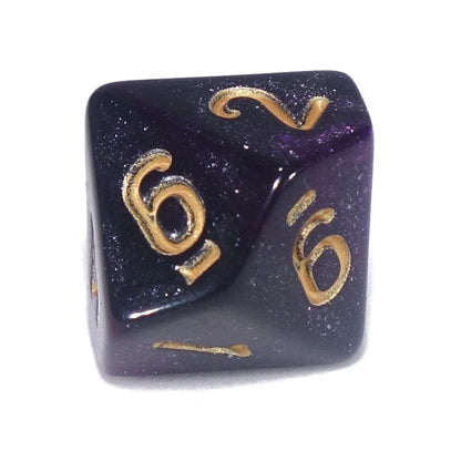 7 Dice Poly Set - Twilight Purple