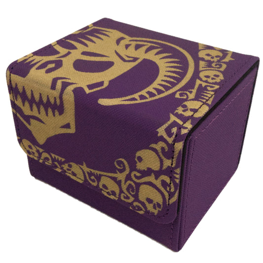 Art Deck Box - Demon Skull Bordered - Purple