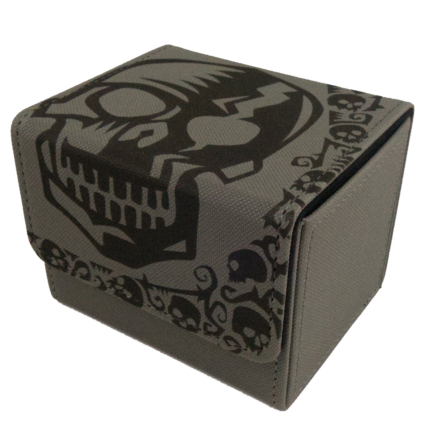 Art Deck Box - Cracked Skull - Grey