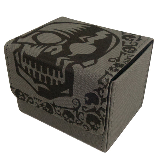 Art Deck Box - Cracked Skull - Grey