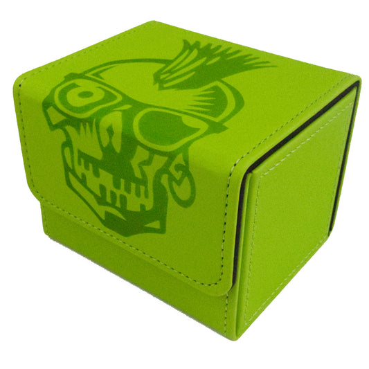 Art Deck Box - Punk Skull - Smooth Lime