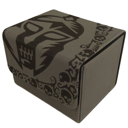Art Deck Box - Spartan Skull Bordered - Grey
