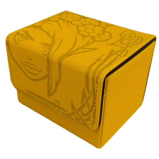 Art Deck Box - Pinup Dryad Bordered - Yellow