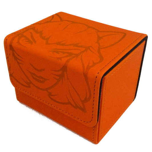 Art Deck Box - Pinup Feline - Smooth Orange
