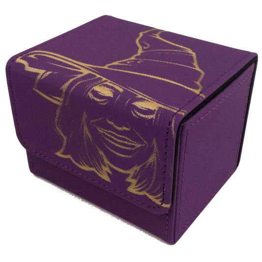 Art Deck Box - Pinup Witch - Purple