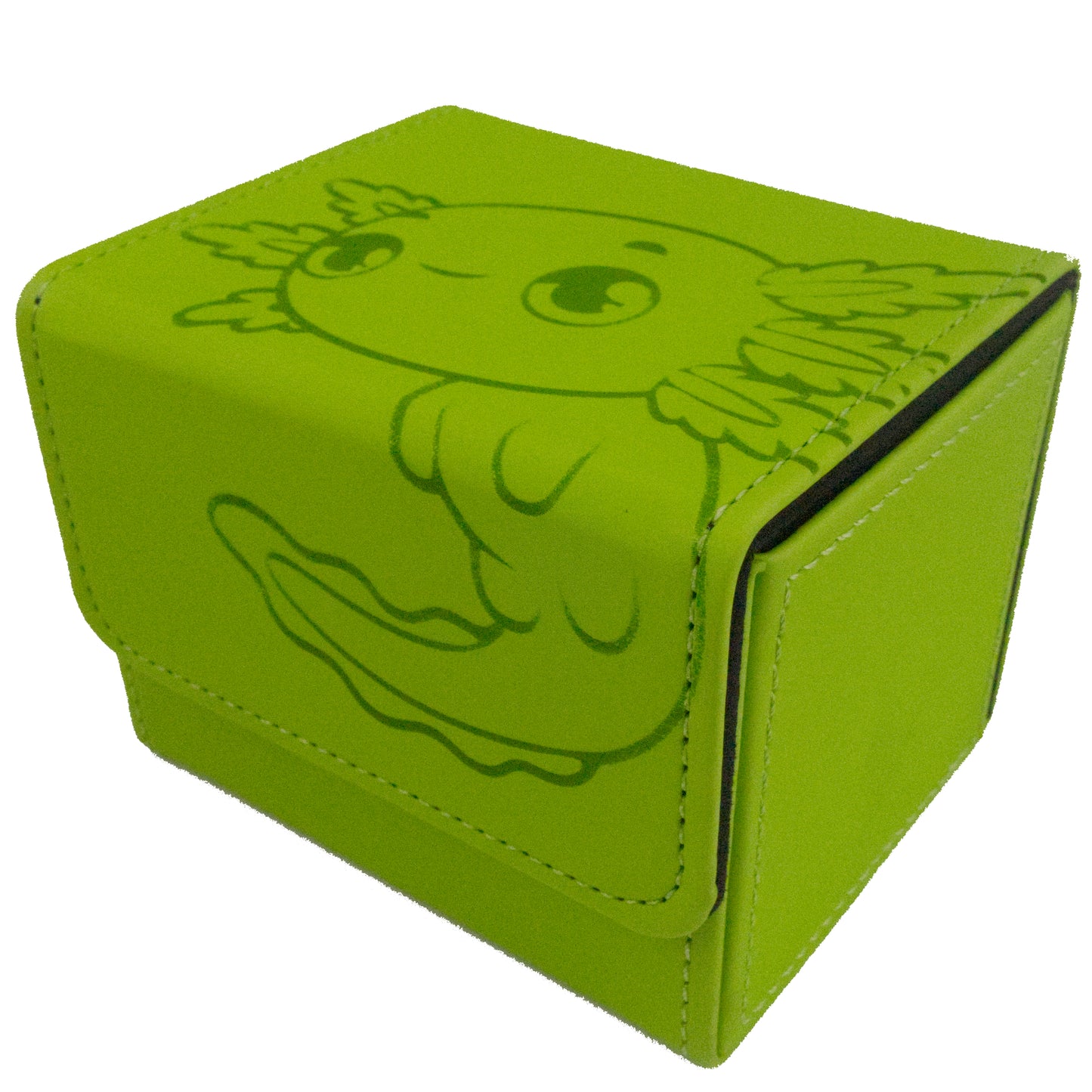 Art Deck Box - Cute Axolotl - Smooth Lime