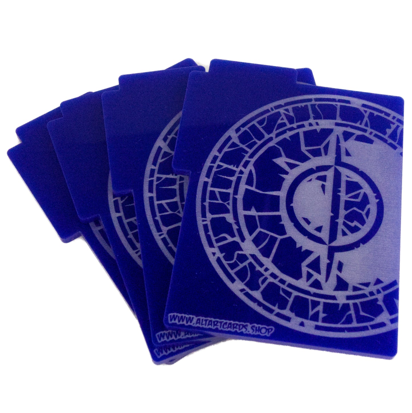 Acrylic Card Divider - Eye Mana - Blue, x4