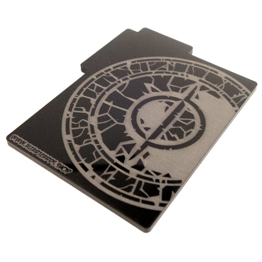 Acrylic Card Divider - Eye Mana - Black