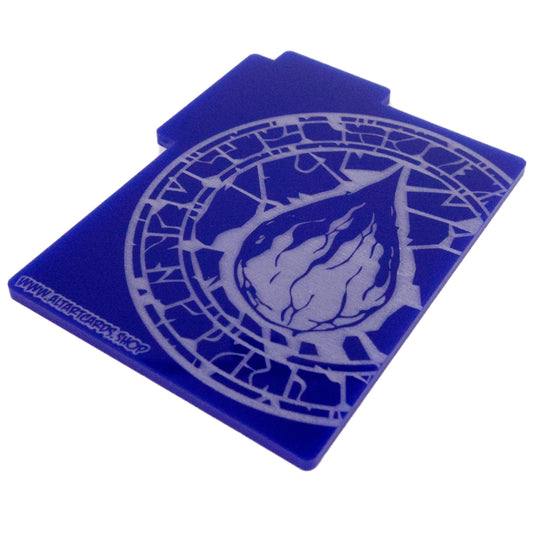 Acrylic Card Divider - Drop Mana - Blue