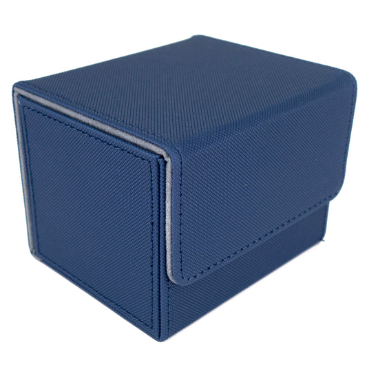 Deck Box - 100 Card Sideload - Blue (Grey)