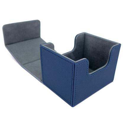 Deck Box - 100 Card Sideload - Blue (Grey)