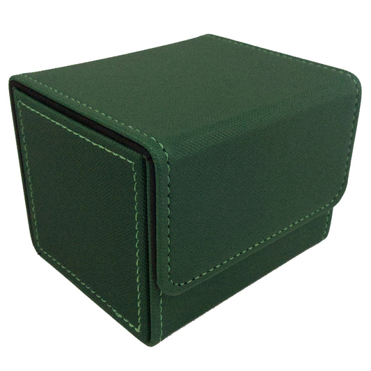 Deck Box - 100 Card Sideload - Dark Green (Black)